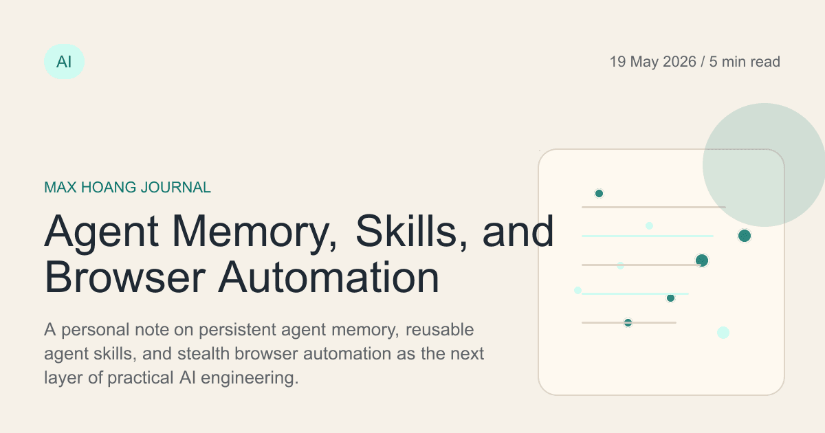 Agent Memory, Skills, and Browser Automation media